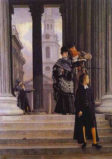 James Jacques Joseph Tissot London Visitors